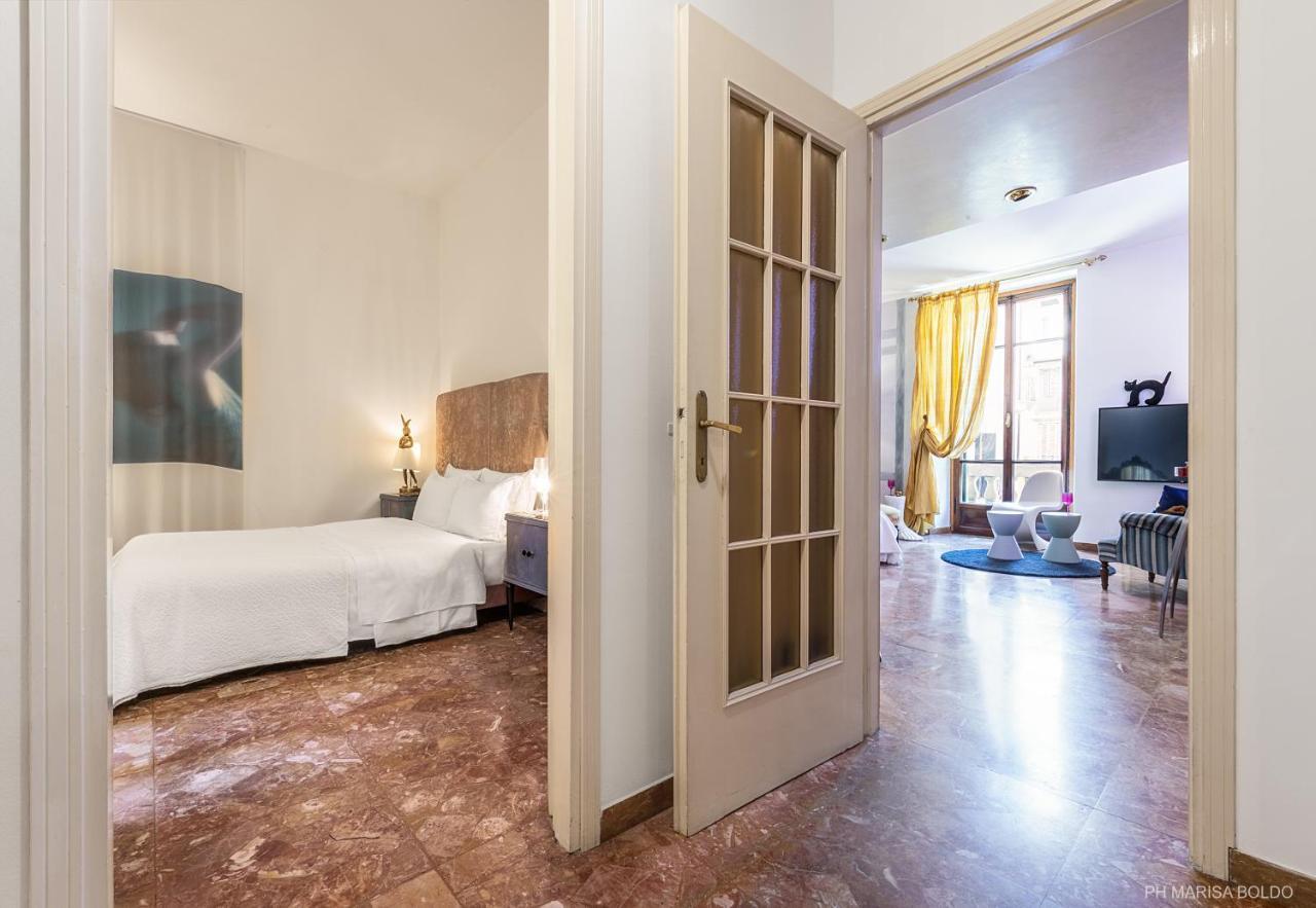 Billie'S Flat Red - Art & Design Apt In Verona Historic Centre Bagian luar foto