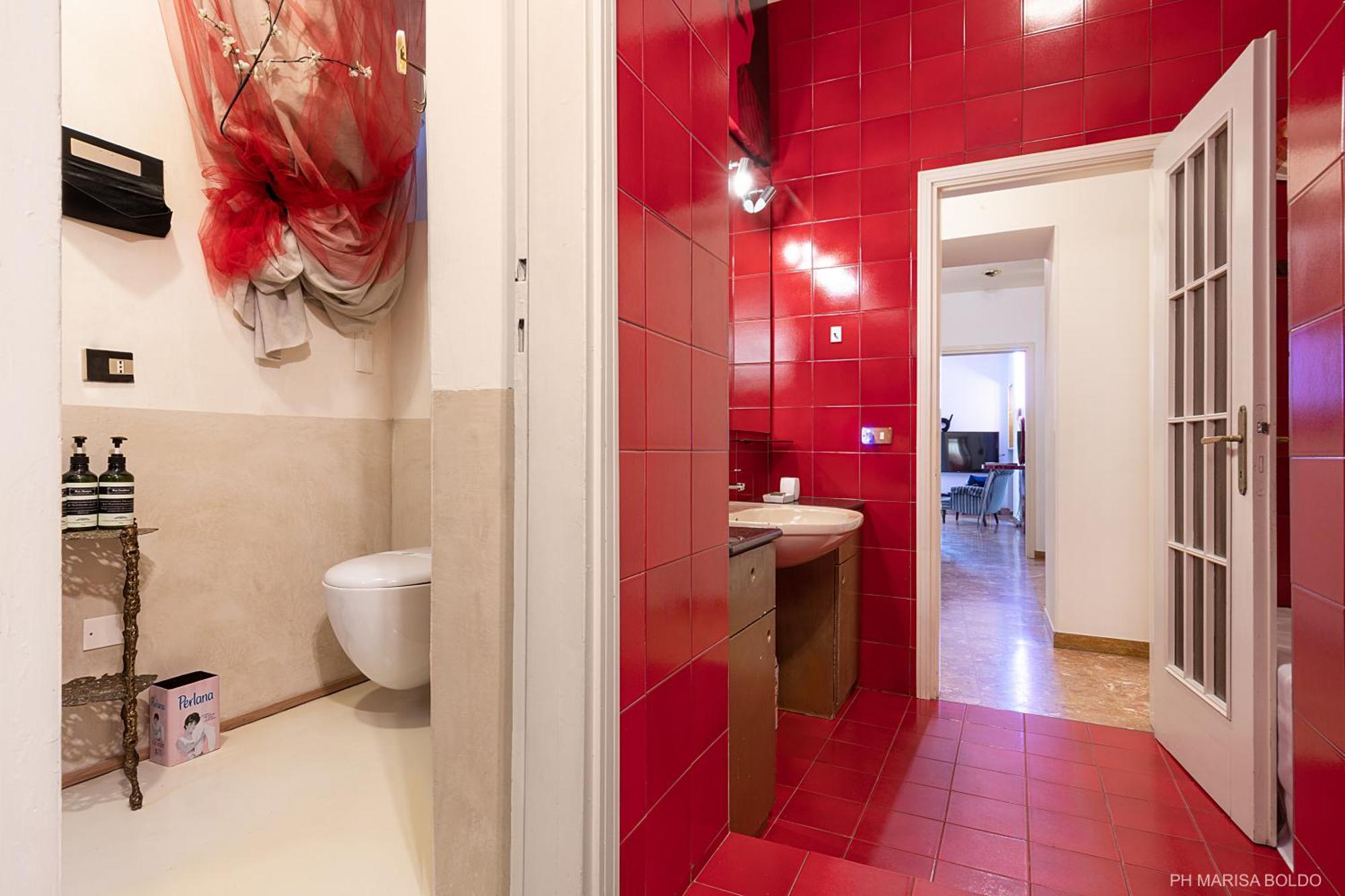 Billie'S Flat Red - Art & Design Apt In Verona Historic Centre Bagian luar foto