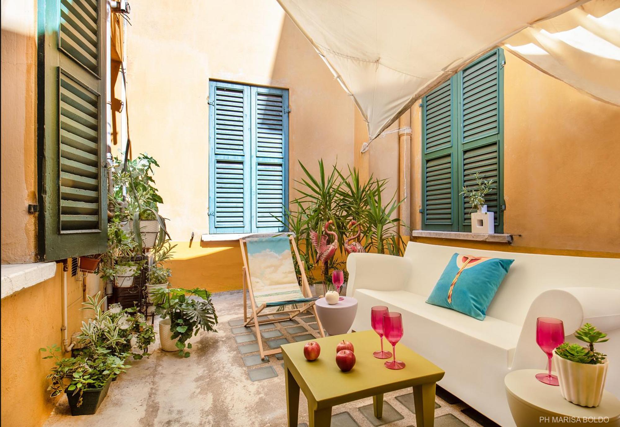 Billie'S Flat Red - Art & Design Apt In Verona Historic Centre Bagian luar foto